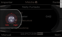 Visor: Regulação da temperatura